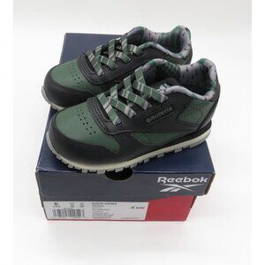 Harry Potter Slytherin Reebok Little Kids Sneakers Size 6 Green Black Shoes NEW